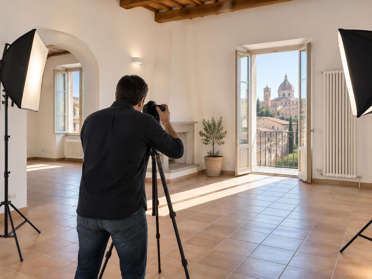 Servizio fotografico in un appartamento a Bra