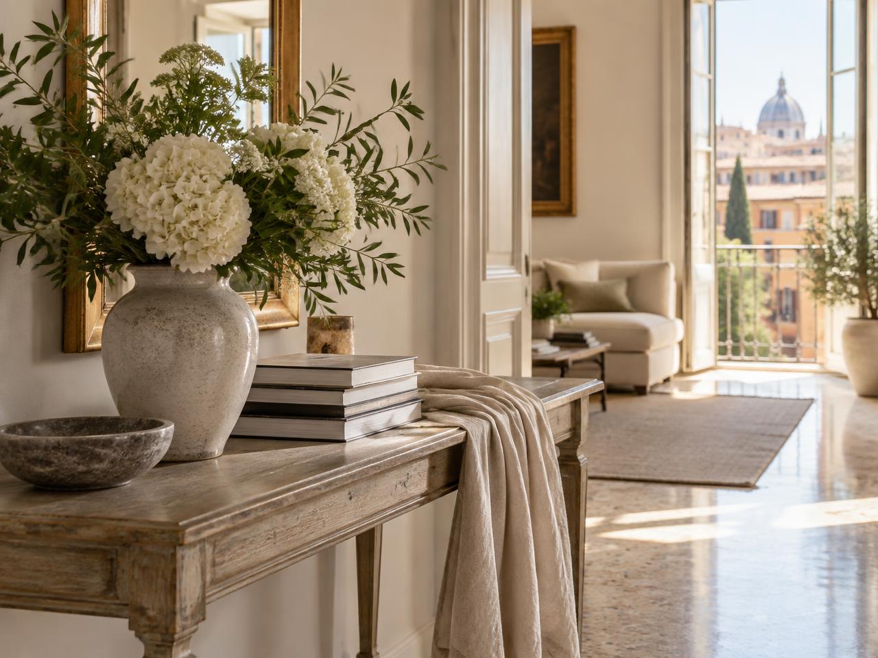 La cura del dettaglio nella presentazione della casa